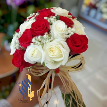 مسكة عروس ورد جوري مشكل